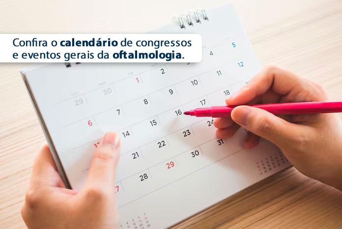 Calendário Congressos Oftalmologia 2024